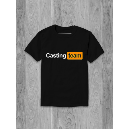 Tricou din bumbac pentru echipa de casting